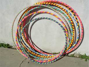 hoops against a wall